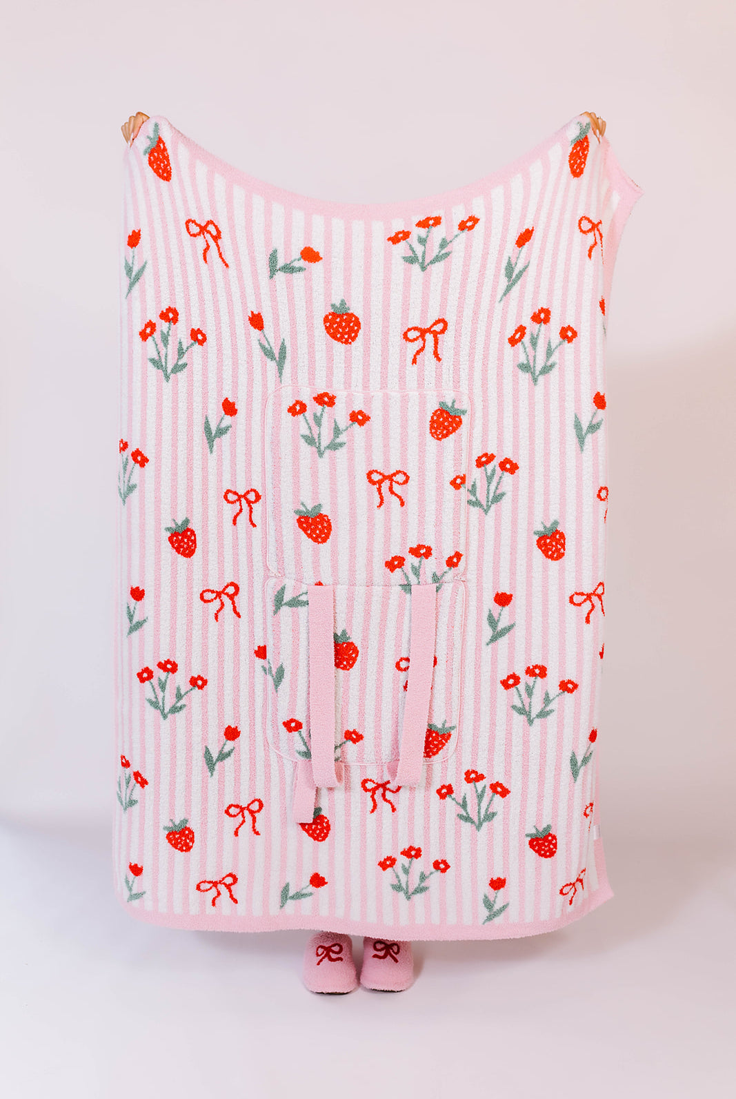 showing the full pattern open - front side