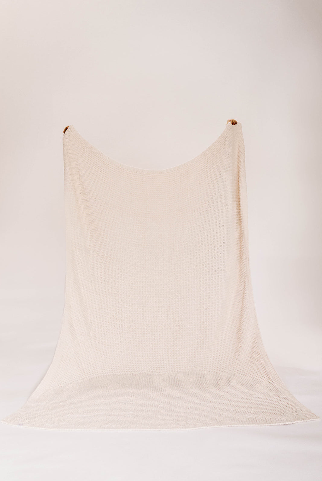 Sand blanket against a white background