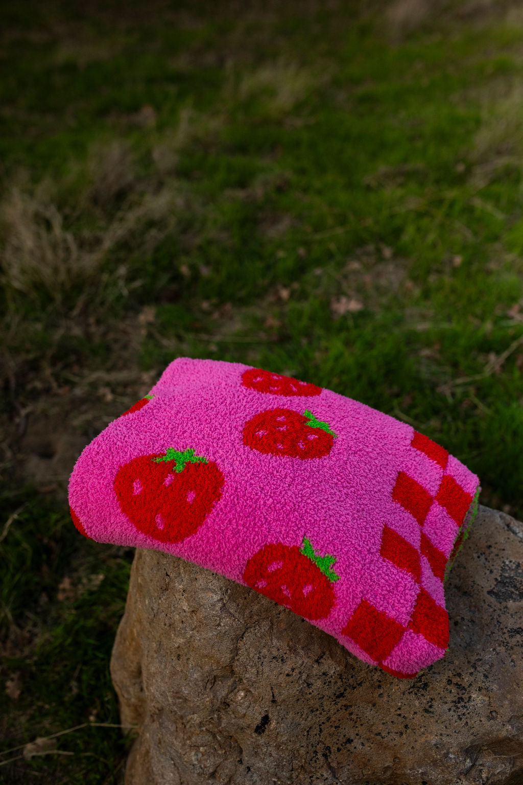 Strawberry Baby Blanket