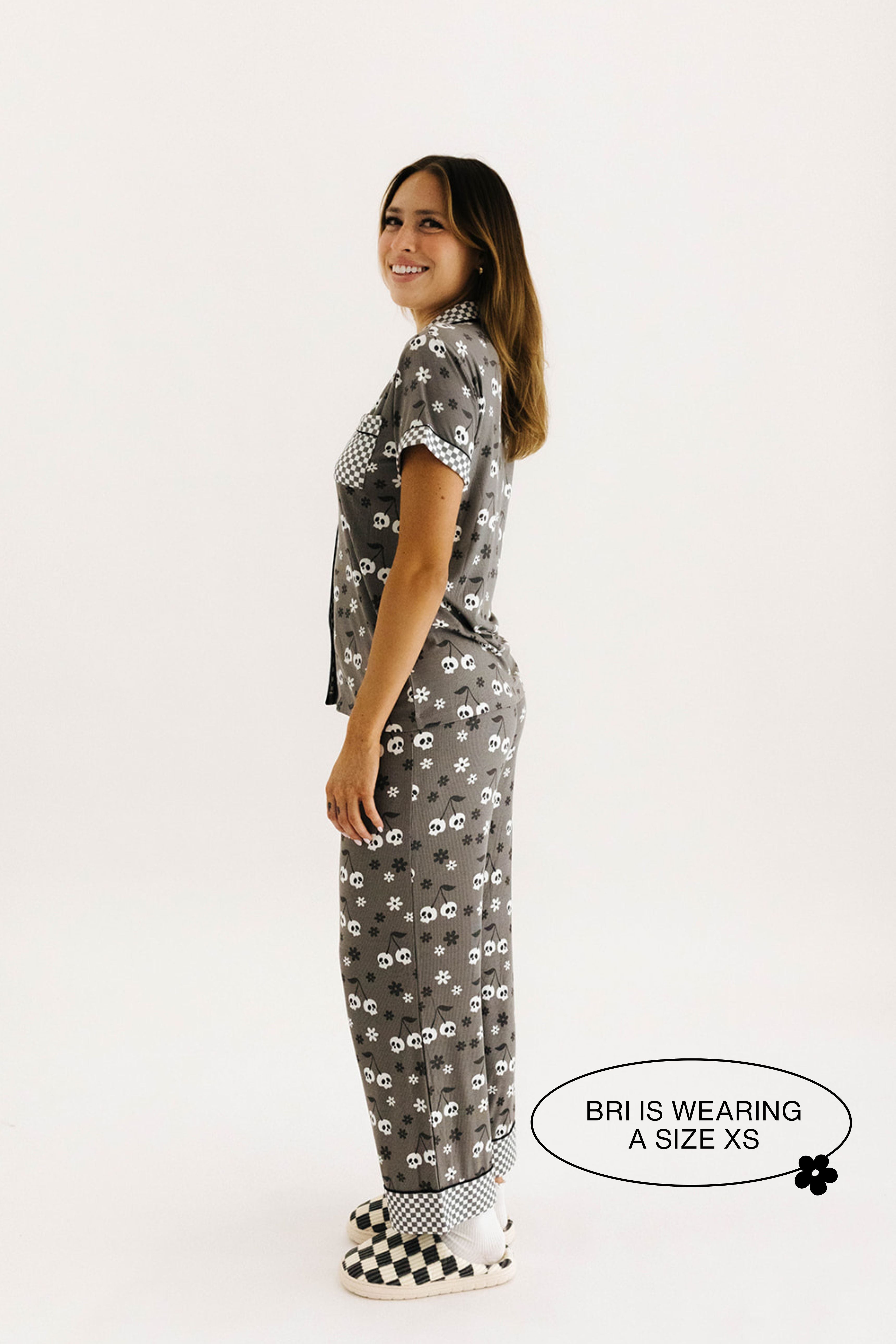 model bri wearing a size extra small 