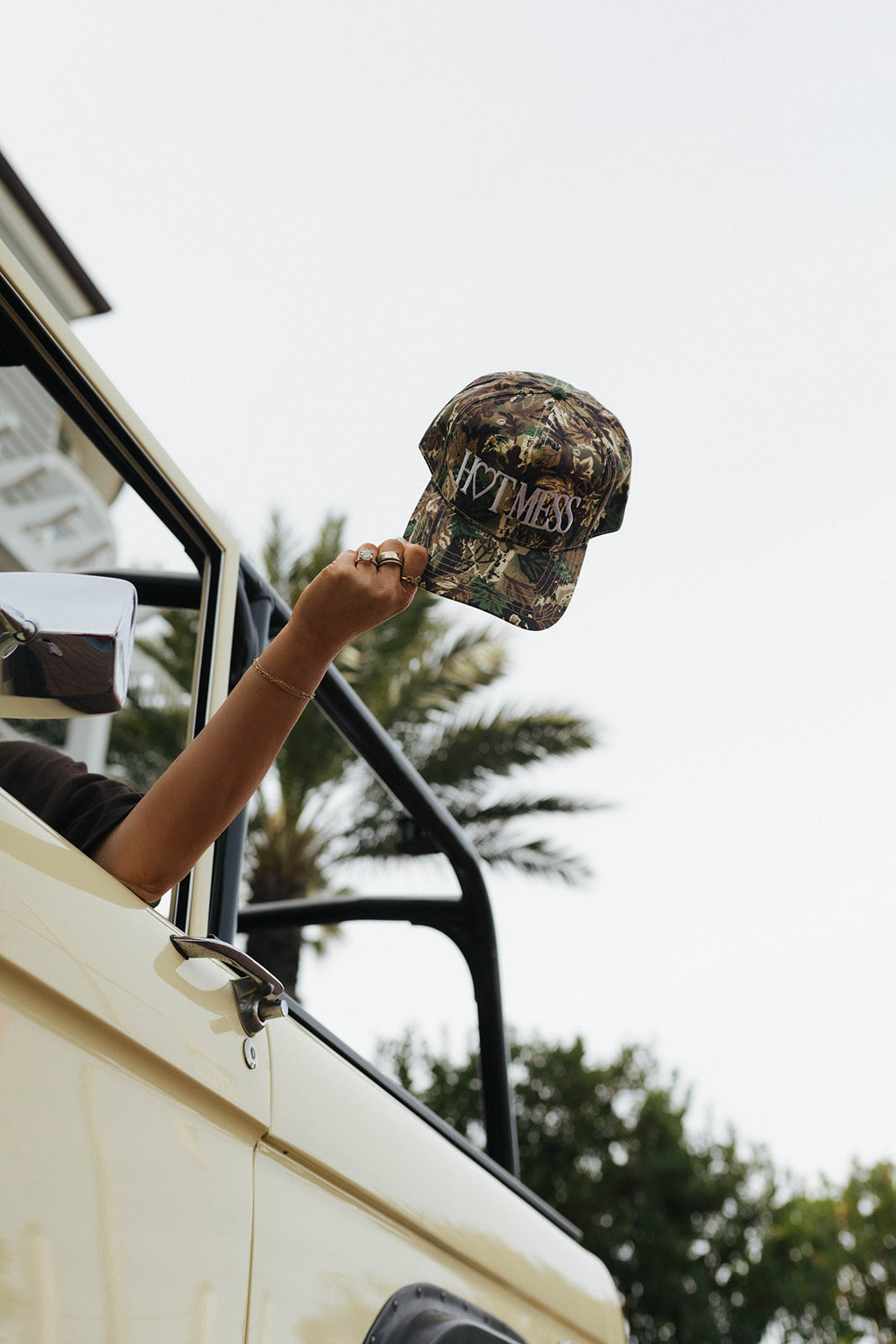 Camo Hot Mess Bow Hat