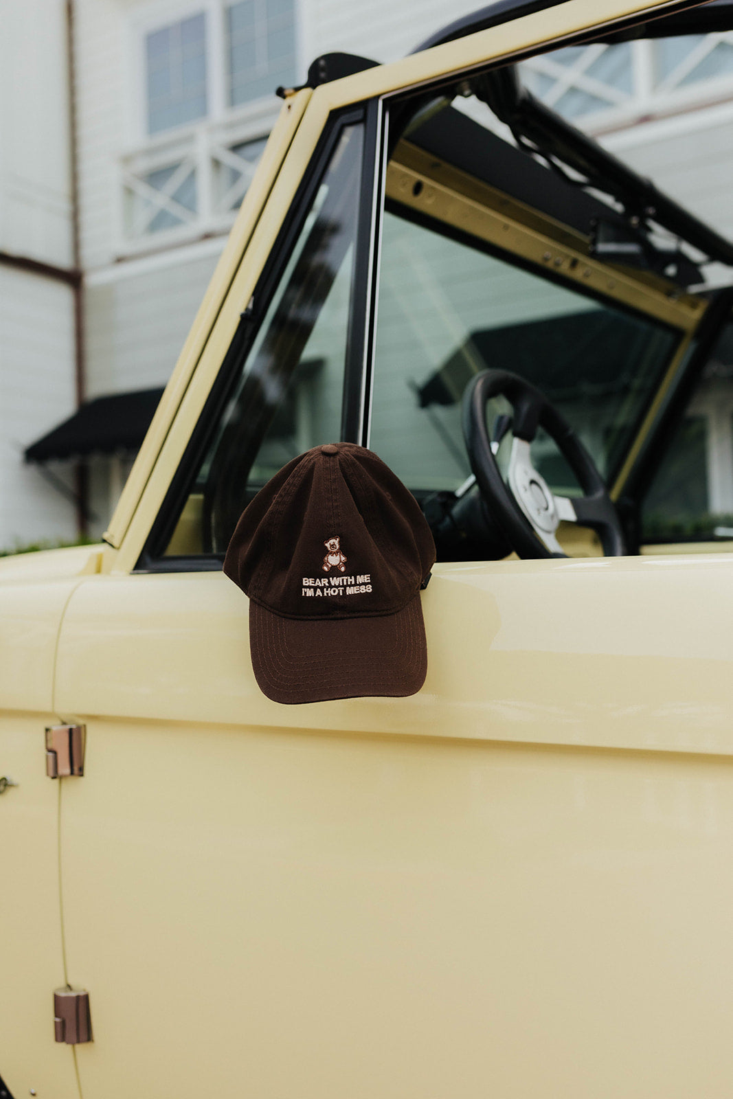 Brown Bear With Me Hat