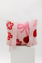 Love you quillow back shoring cherry and flower detail
