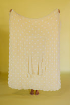 yellow side of the yellow polka dot quillow