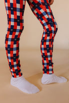 showing the tight leg detailing on the pants