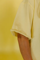 showing the sleeve detailing on the top 