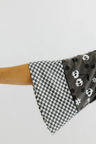 the sleeve of the skelly ribbed robe 