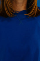 Close up showing the collar detailing 