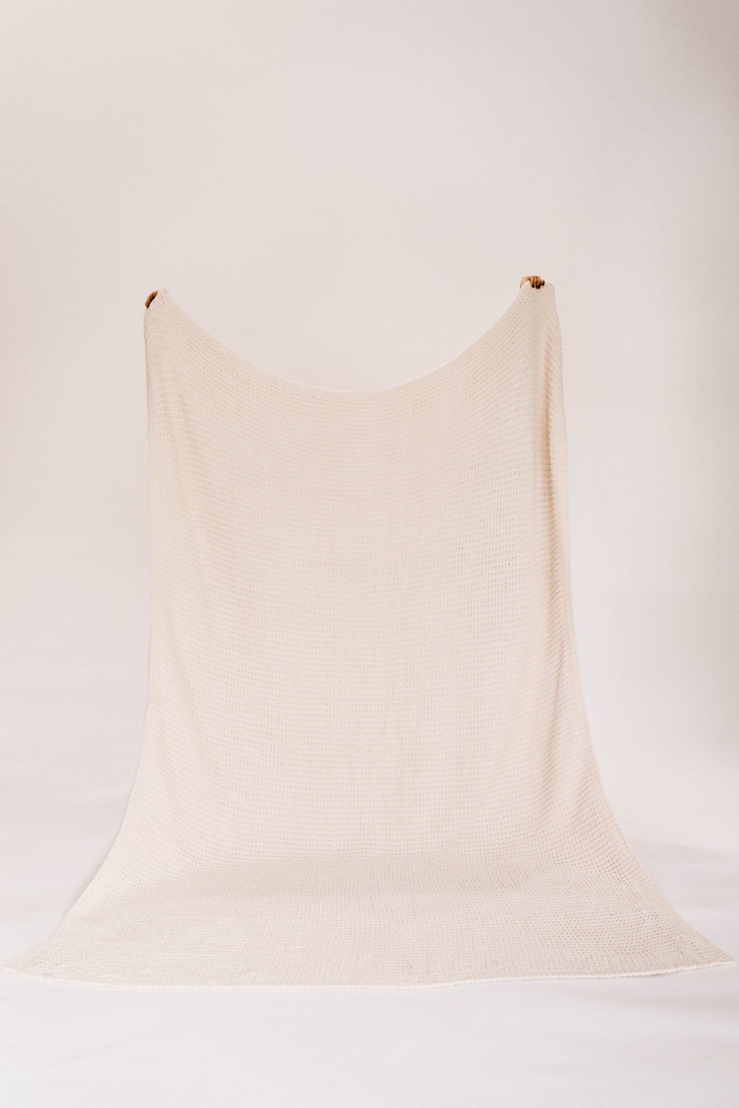 Sand blanket against a white background