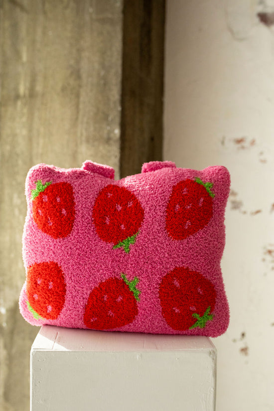 Strawberry Kids Backpack Quillow