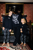 Kid Spooky Season Sweatshirt shown in a candid lifestyle view