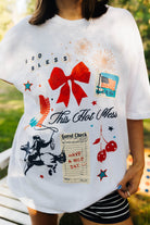 close up of the tee details