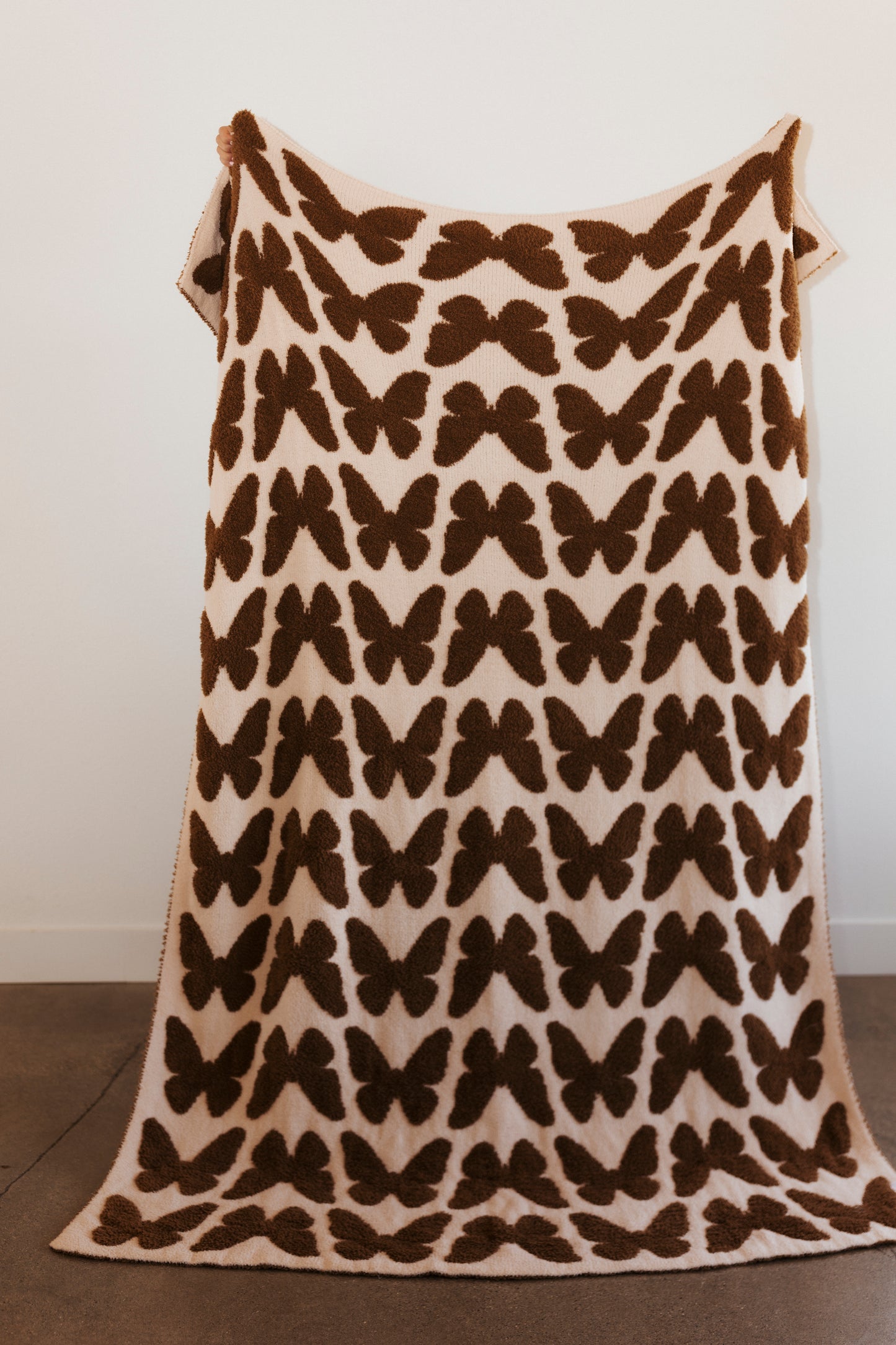 Brown Butterfly Blanket